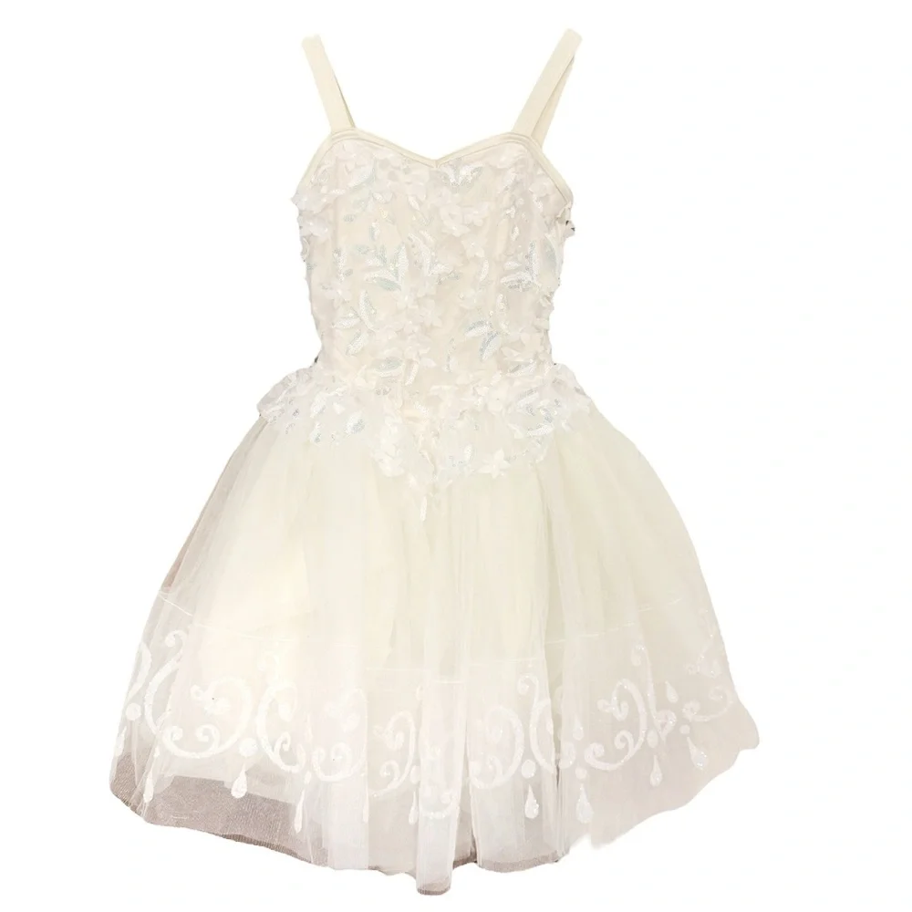 Weissman Showtime Light of a Clear Blue Morning Ballet Tutu Costume MC Cream
